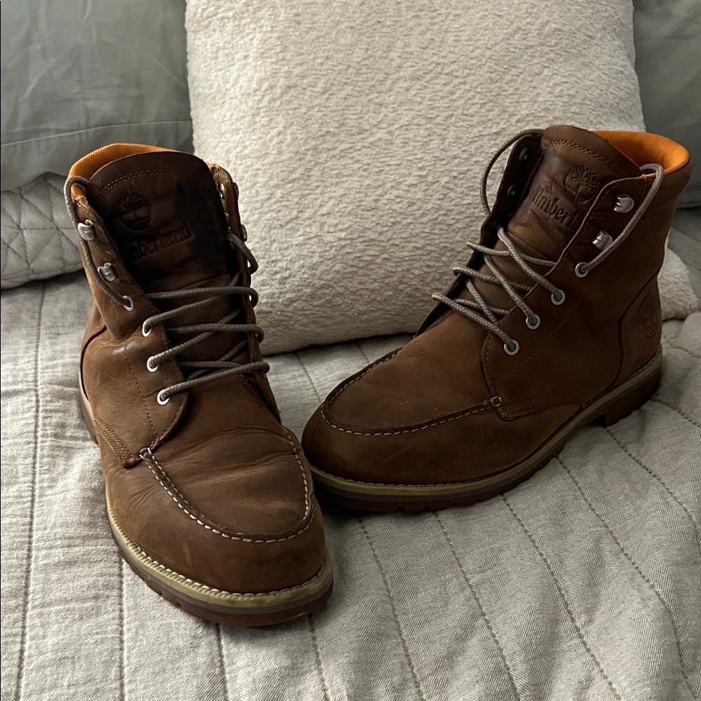 Timberland Men's Brown Leather Boots